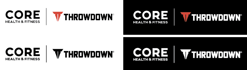 Logotipos de Core Throwdown 2